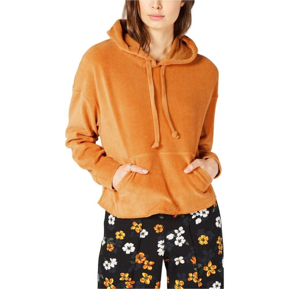 Project 28 Womens Corduroy Hooded Sweatshirt, NWT